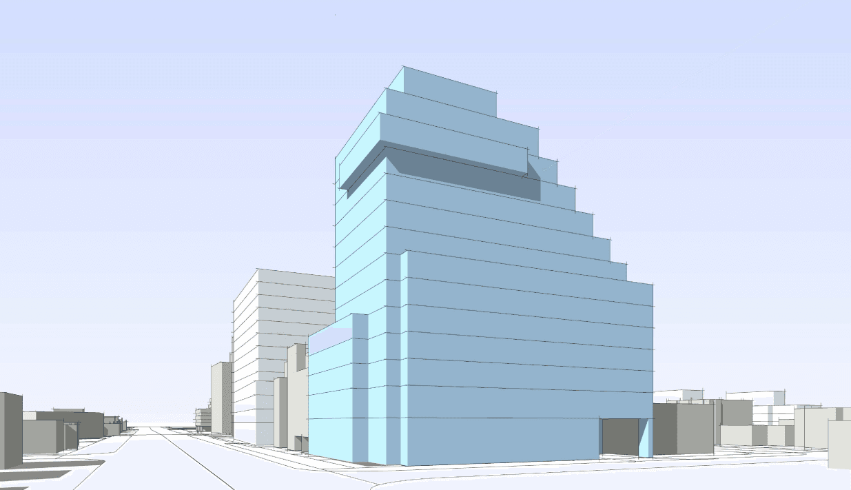 Another Mixed-Use project under development process, at 180 Sheppard Avenue East.